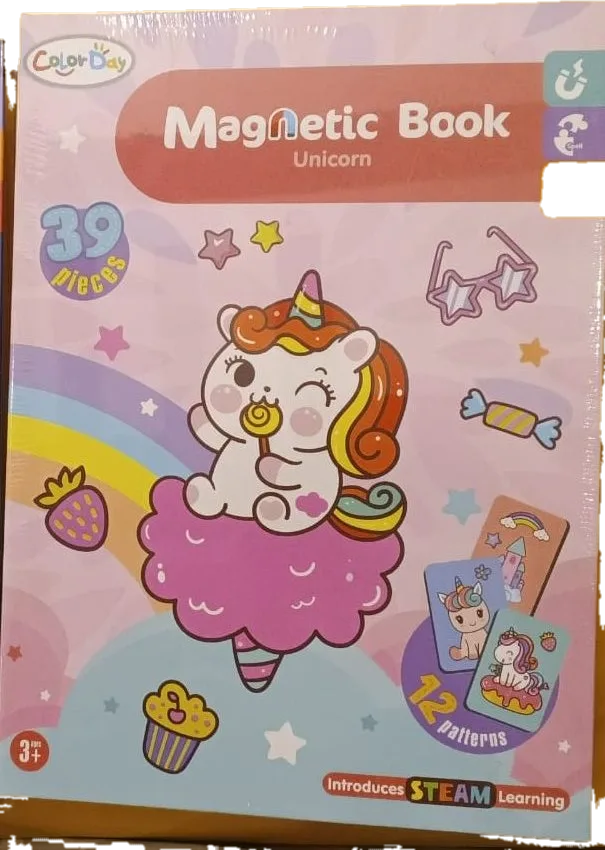 Magnetic Book – Unicorn (39 Pieces)