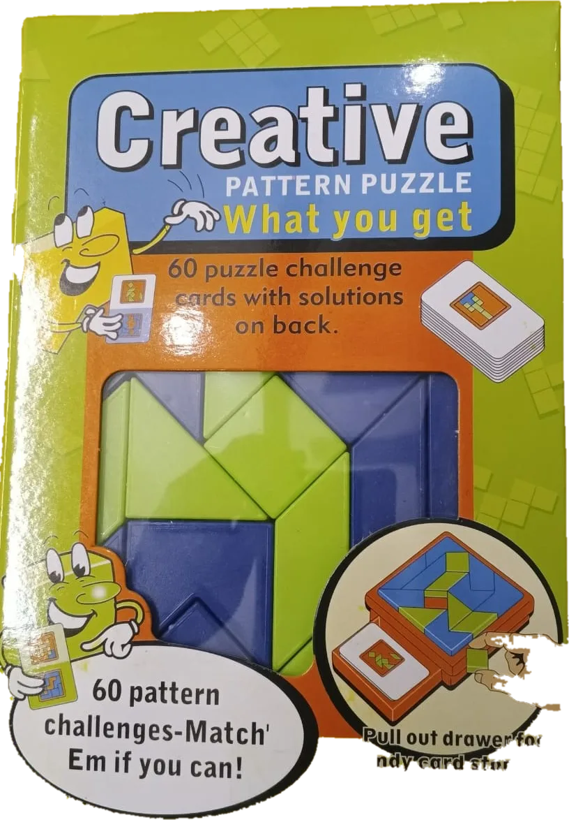 Creative Pattern Puzzle – 60 Challenges
