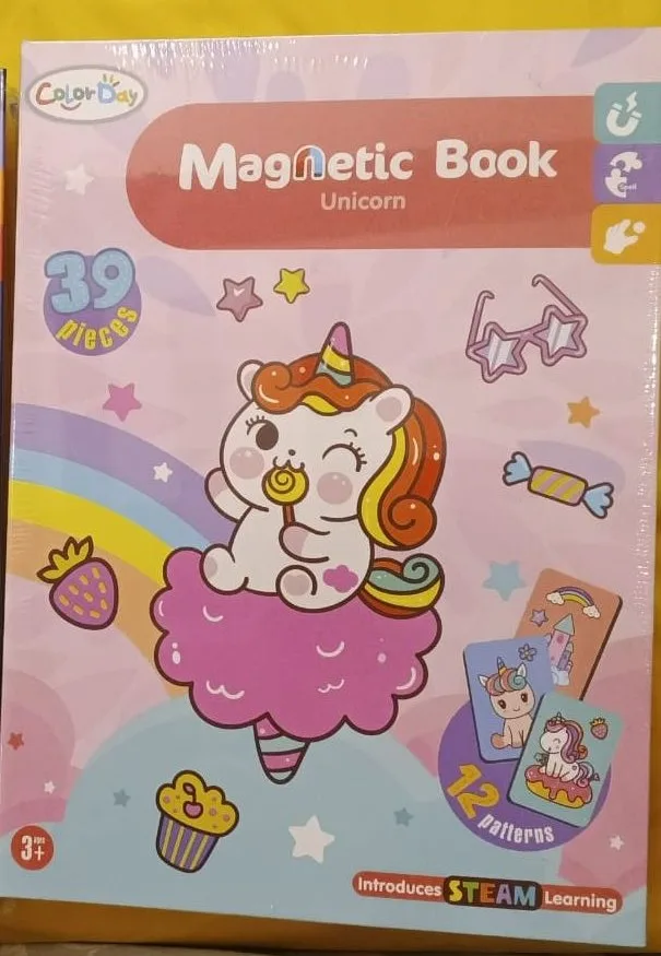 Magnetic Book – Unicorn (39 Pieces)
