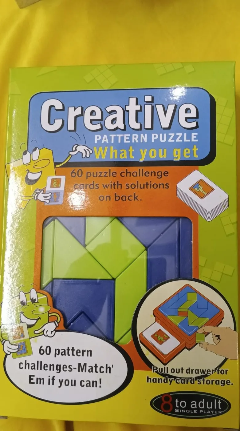 Creative Pattern Puzzle – 60 Challenges