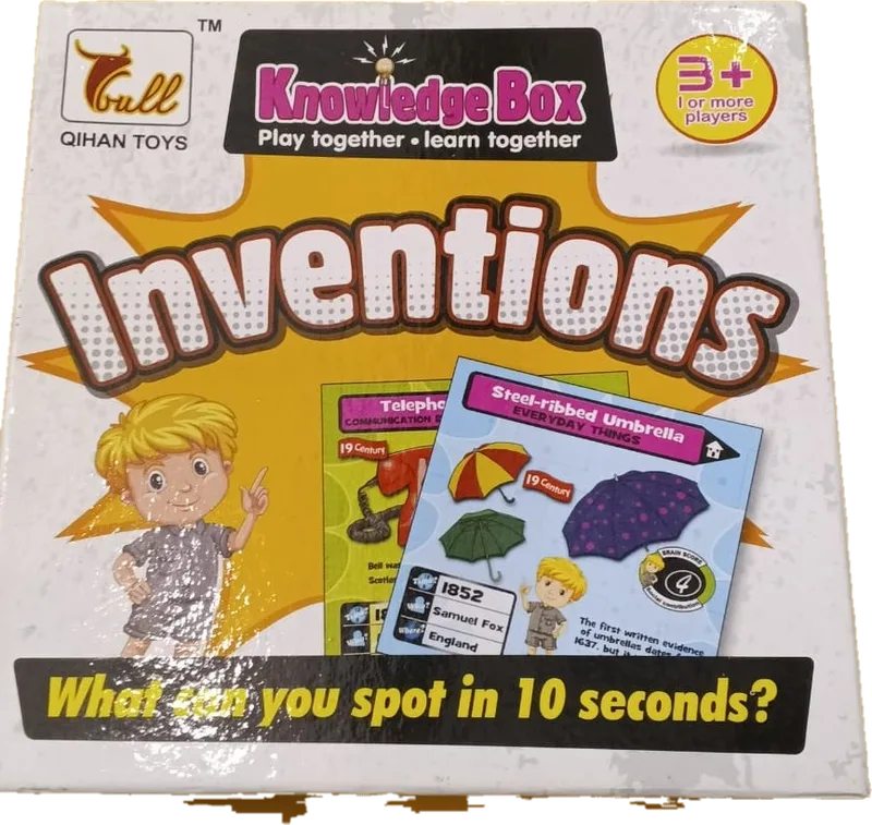 Knowledge Box – Inventions Card Game